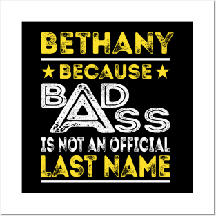 BETHANY Posters and Art